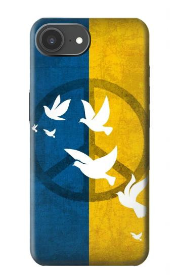 S3857 Peace Dove Ukraine Flag Case For iPhone 17e