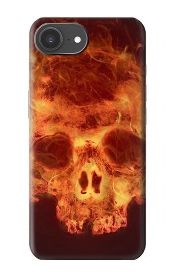 S3881 Fire Skull Case For iPhone 17e