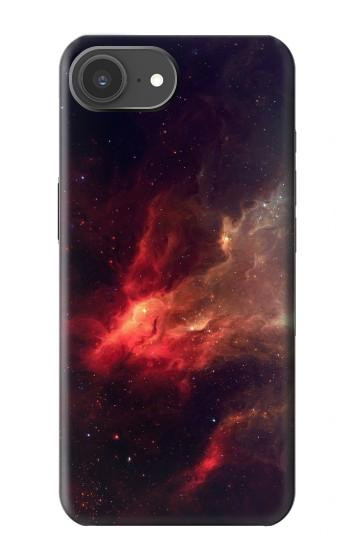 S3897 Red Nebula Space Case For iPhone 17e