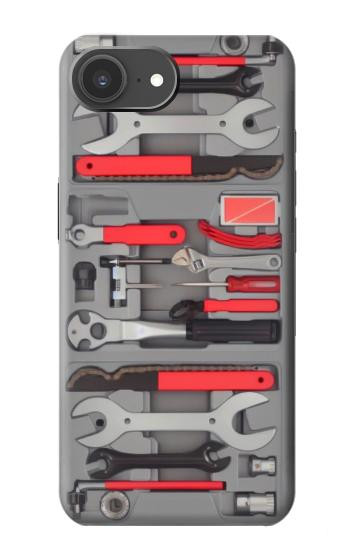 S3921 Bike Repair Tool Graphic Paint Case For iPhone 17e