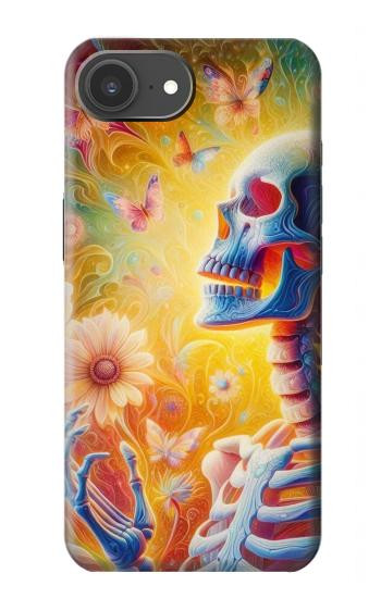 S3976 Colorful Skeleton Case For iPhone 17e