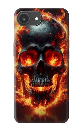 S3986 Fire Skull Case For iPhone 17e