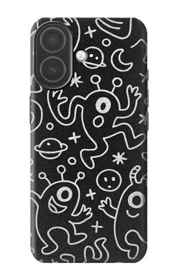 S4101 Cute Cartoon Monster Pattern Case For iPhone 17