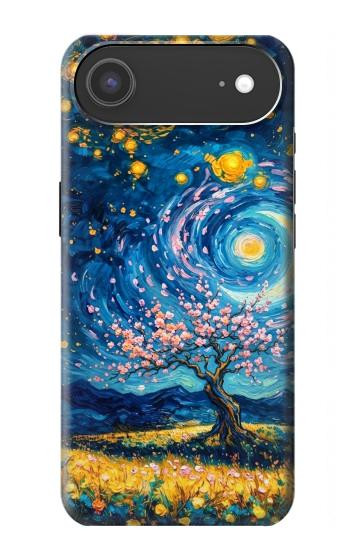 S4081 Dreamy Spiral Galaxy Night Sky Art Case For iPhone Air