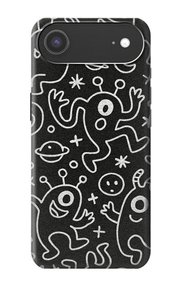 S4101 Cute Cartoon Monster Pattern Case For iPhone Air