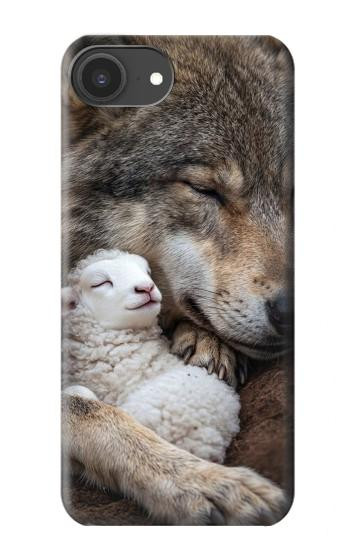 S4089 Gentle Wolf And Lamb Friendship Art Case For iPhone 16e, 17e