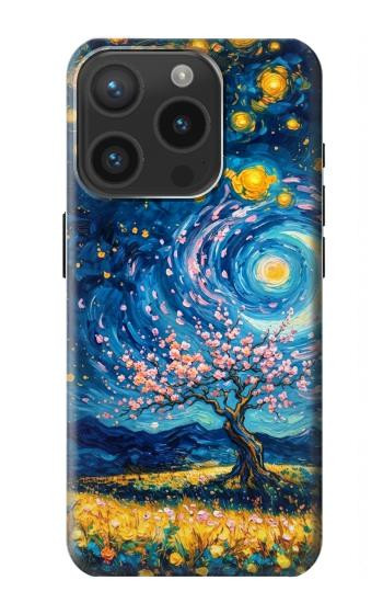 S4081 Dreamy Spiral Galaxy Night Sky Art Case For iPhone 15 Pro