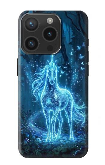 S4104 Mystical Forest Spirit Horse Fantasy Case For iPhone 15 Pro