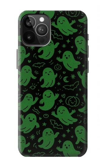 S4087 Cute Green Ghost Cartoon Pattern Case For iPhone 12 Pro Max