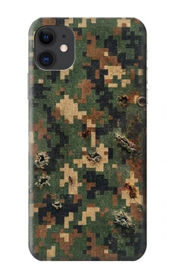 S4091 Green Digital Camouflage Pattern Case For iPhone 11