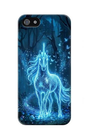 S4104 Mystical Forest Spirit Horse Fantasy Case For iPhone 5 5S SE