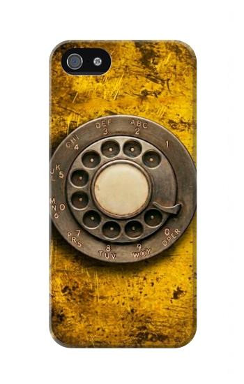 S4107 Retro Rotary Phone Dial Vintage Case For iPhone 5 5S SE