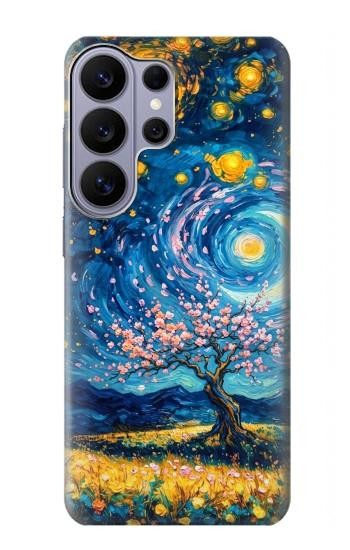 S4081 Dreamy Spiral Galaxy Night Sky Art Case For Samsung Galaxy S26 Ultra