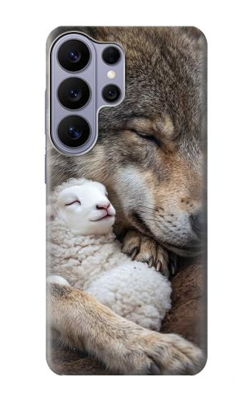 S4089 Gentle Wolf And Lamb Friendship Art Case For Samsung Galaxy S26 Ultra