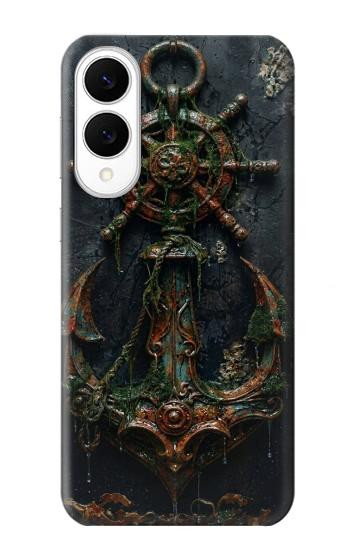 S4106 Vintage Maritime Anchor Helm Art Case For Samsung Galaxy S25 Edge