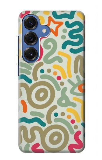 S4078 Abstract Colorful Doodle Pattern Case For Samsung Galaxy S25