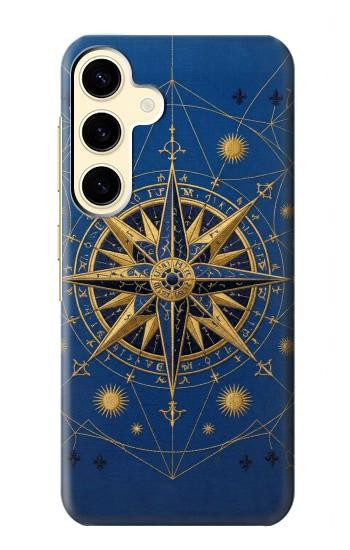 S4086 Nautical Compass Maritime Design Case For Samsung Galaxy S24