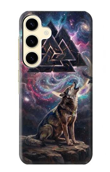 S4110 Mystic Wolf Ancient Symbol Artwork Case For Samsung Galaxy S24