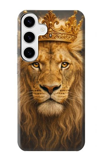 S4093 Royal Lion Portrait Artwork Case For Samsung Galaxy S24 Plus