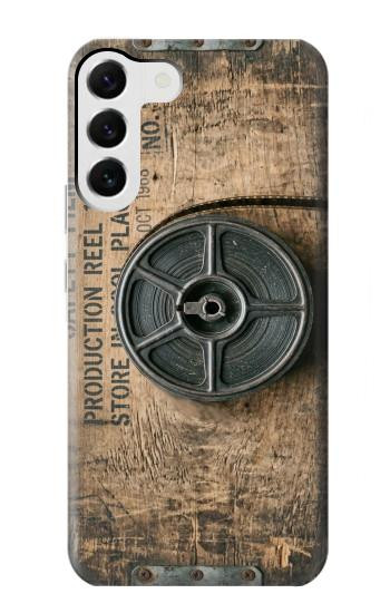 S4108 Vintage Camera Film Reel Artwork Case For Samsung Galaxy S23 Plus
