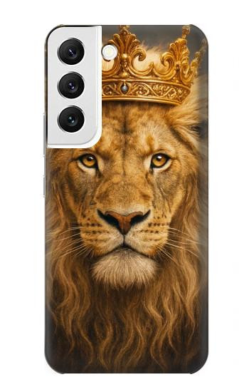 S4093 Royal Lion Portrait Artwork Case For Samsung Galaxy S22