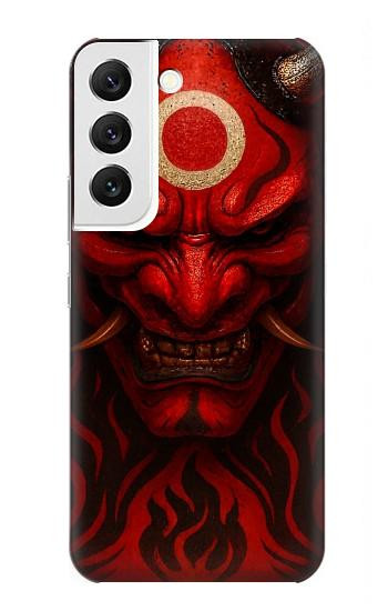 S4099 Mystic Red Demon Illustration Case For Samsung Galaxy S22