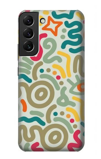 S4078 Abstract Colorful Doodle Pattern Case For Samsung Galaxy S22 Plus