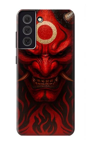 S4099 Mystic Red Demon Illustration Case For Samsung Galaxy S21 FE 5G