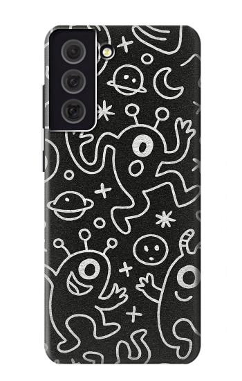S4101 Cute Cartoon Monster Pattern Case For Samsung Galaxy S21 FE 5G