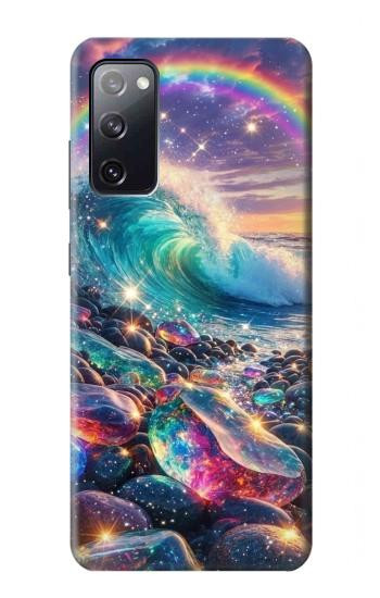 S4084 Rainbow Ocean Wave Fantasy Case For Samsung Galaxy S20 FE