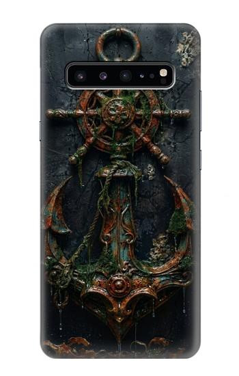 S4106 Vintage Maritime Anchor Helm Art Case For Samsung Galaxy S10 5G