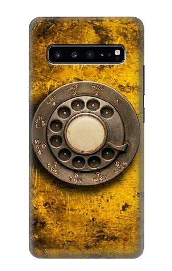S4107 Retro Rotary Phone Dial Vintage Case For Samsung Galaxy S10 5G