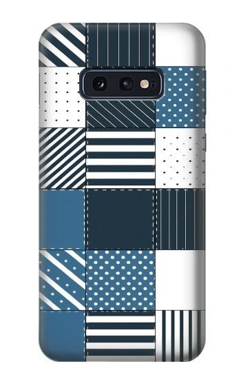 S4082 Modern Geometric Patchwork Pattern Case For Samsung Galaxy S10e