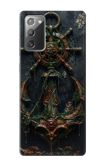 S4106 Vintage Maritime Anchor Helm Art Case For Samsung Galaxy Note 20
