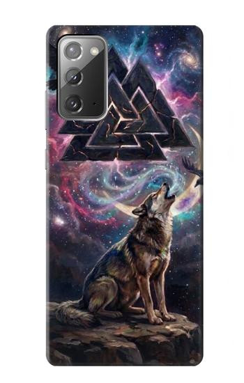 S4110 Mystic Wolf Ancient Symbol Artwork Case For Samsung Galaxy Note 20