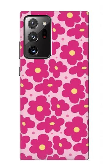 S4097 Pink Floral Seamless Pattern Design Case For Samsung Galaxy Note 20 Ultra, Ultra 5G
