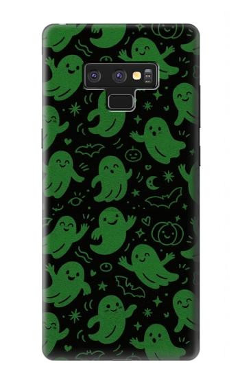 S4087 Cute Green Ghost Cartoon Pattern Case For Note 9 Samsung Galaxy Note9