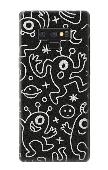 S4101 Cute Cartoon Monster Pattern Case For Note 9 Samsung Galaxy Note9
