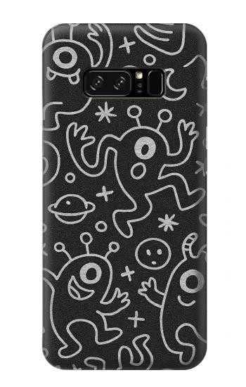 S4101 Cute Cartoon Monster Pattern Case For Note 8 Samsung Galaxy Note8