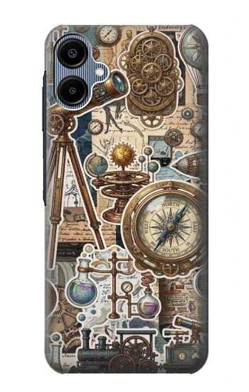 S4100 Vintage Scientific Discovery Collage Case For Samsung Galaxy A06