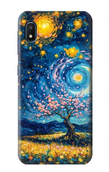 S4081 Dreamy Spiral Galaxy Night Sky Art Case For Samsung Galaxy A10e