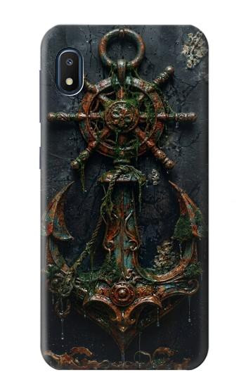 S4106 Vintage Maritime Anchor Helm Art Case For Samsung Galaxy A10e