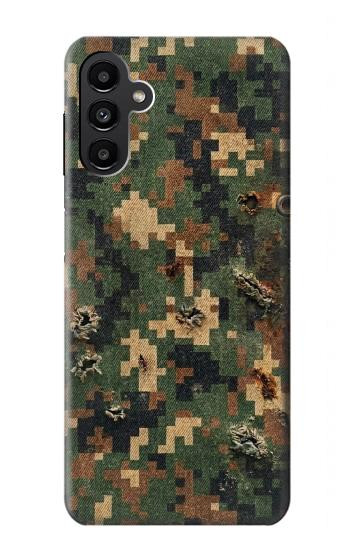 S4091 Green Digital Camouflage Pattern Case For Samsung Galaxy A13 5G