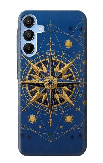 S4086 Nautical Compass Maritime Design Case For Samsung Galaxy A15 5G