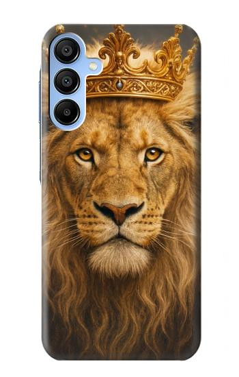 S4093 Royal Lion Portrait Artwork Case For Samsung Galaxy A15 5G