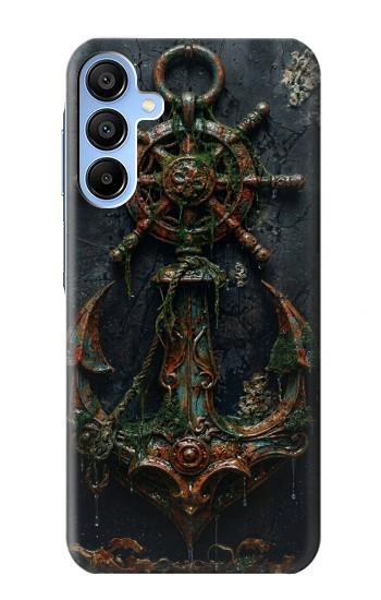 S4106 Vintage Maritime Anchor Helm Art Case For Samsung Galaxy A15 5G