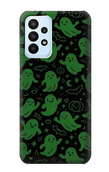 S4087 Cute Green Ghost Cartoon Pattern Case For Samsung Galaxy A23