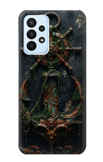 S4106 Vintage Maritime Anchor Helm Art Case For Samsung Galaxy A23