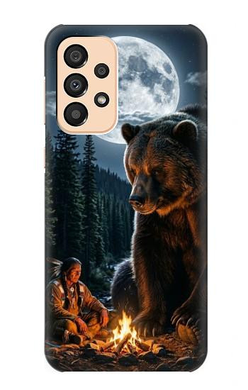 S4095 Majestic Bear Indian Wilderness Art Case For Samsung Galaxy A33 5G
