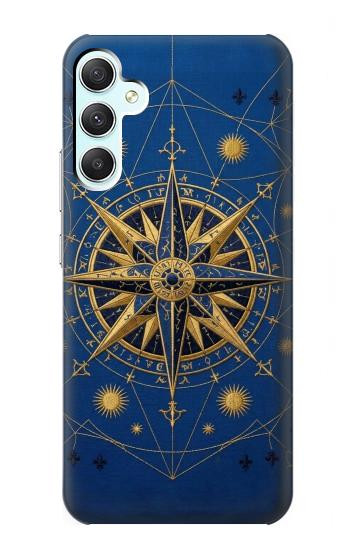 S4086 Nautical Compass Maritime Design Case For Samsung Galaxy A34 5G